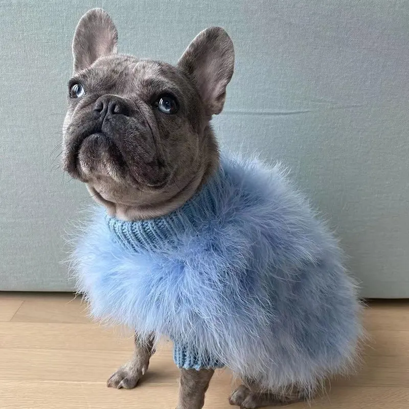 Pet Autumn and Winter Round Neck Sweater