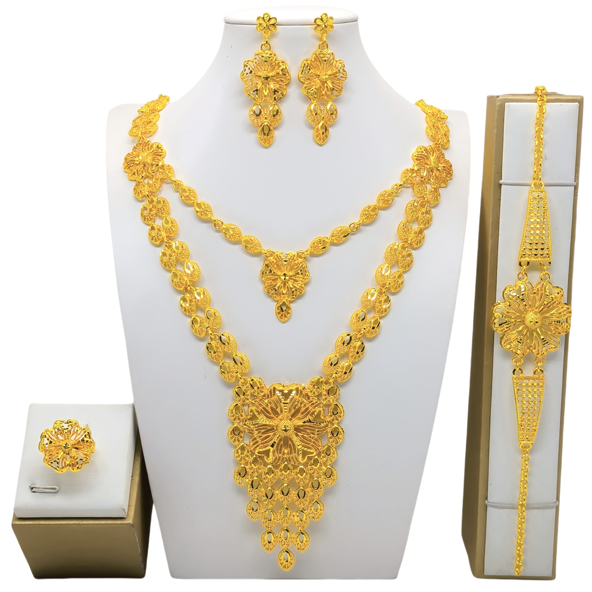 Jewelry Suit Bridal Gift For Women Wedding Decoration