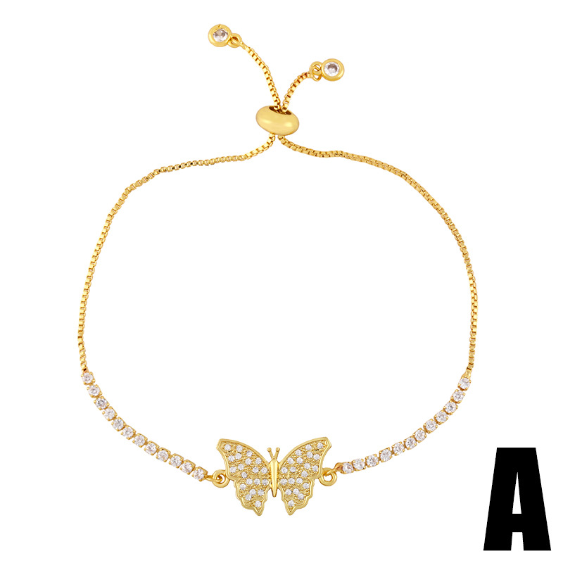 Title 3, Personality Niche Adjustable Zircon Butterfly B...