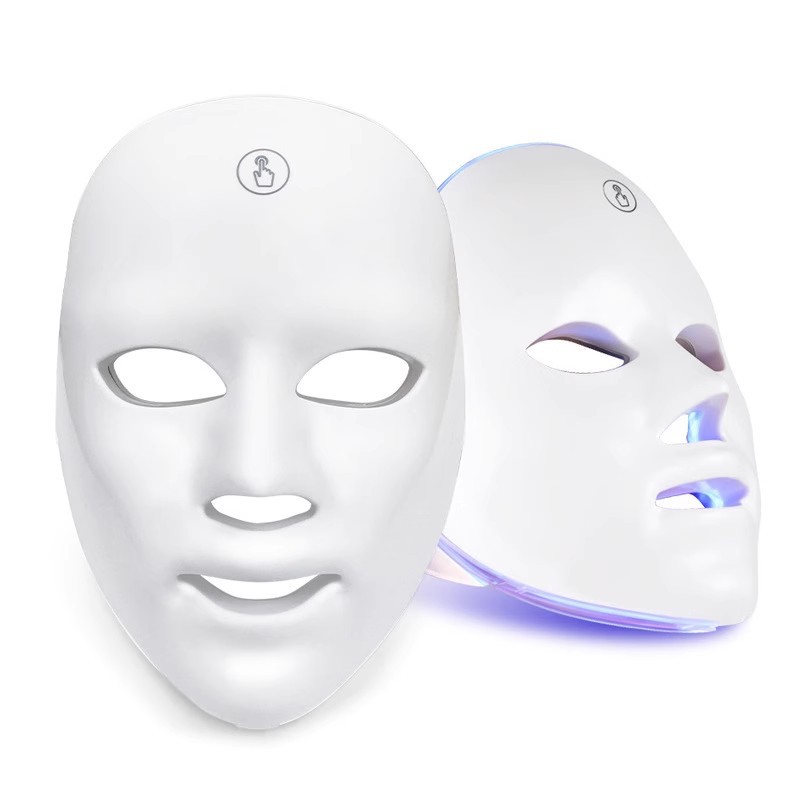 LED Home Beauty Facial Mask With Red And Blue Light