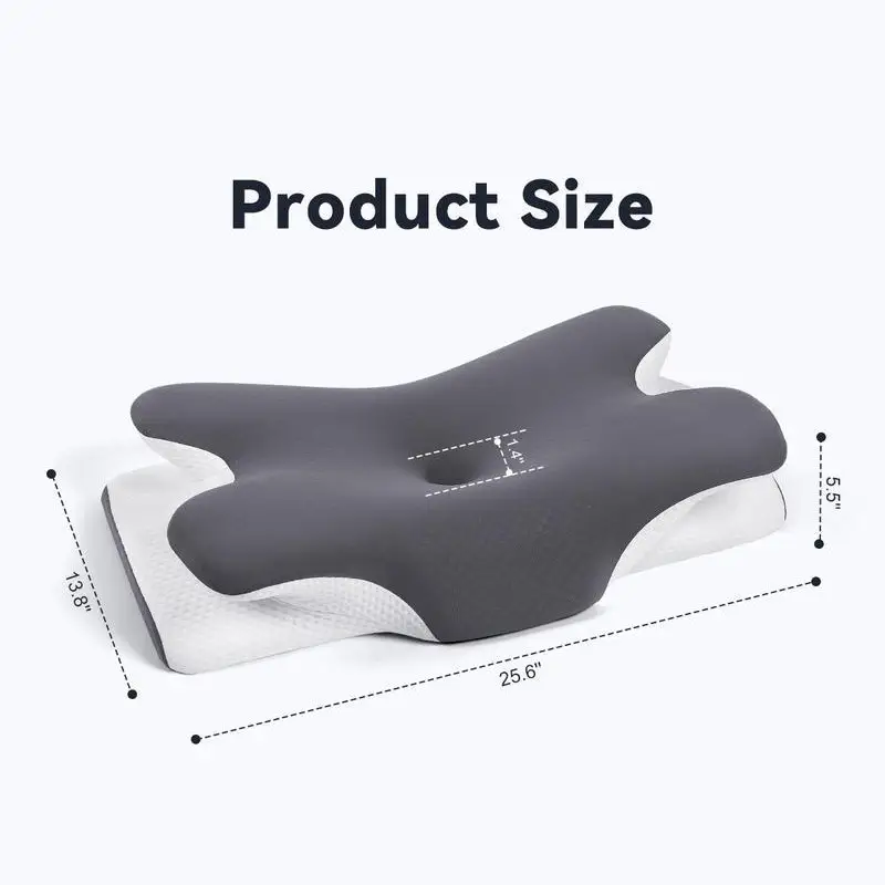 Slow Rebound Memory Foam Butterfly-shaped Neck Pillow