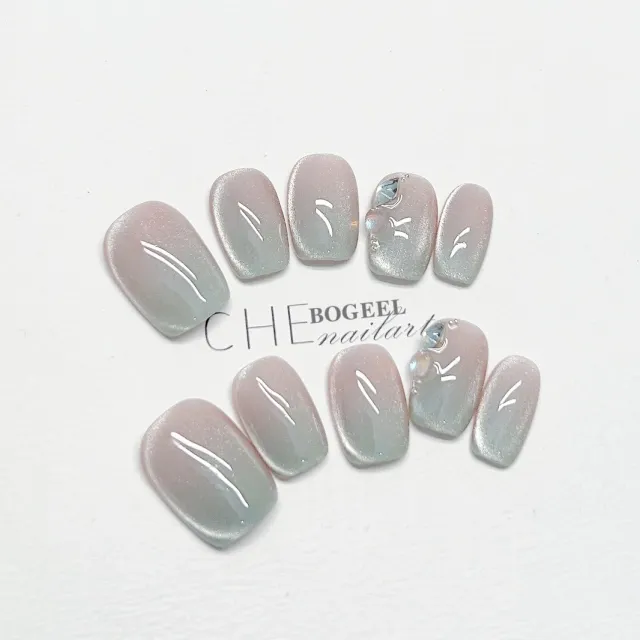 Gradient Coloring Watermelon Nail Sticker Nail Sticker - Shop at LoveMi