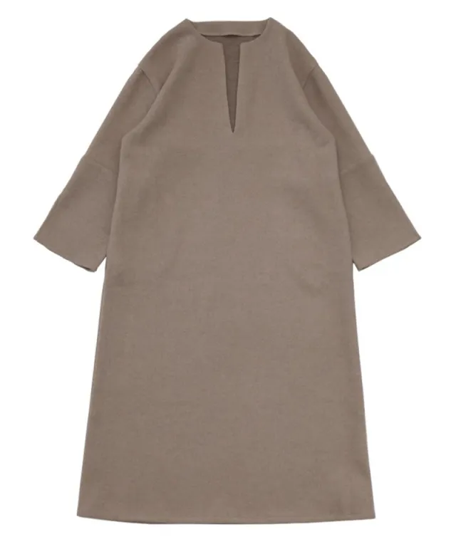 Autumn And Winter Woolen Women's Baggy Coat Coffee - Shop at LoveMi