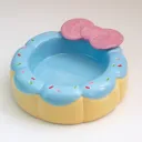 Large Blue Donut With Bowknot