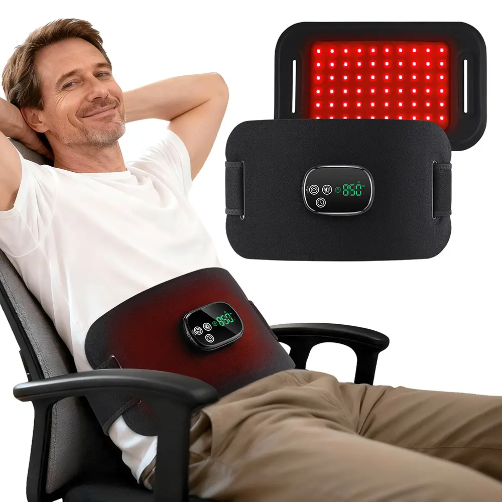 Far-Infrared Charging Multi-Functional Waist Support Belt