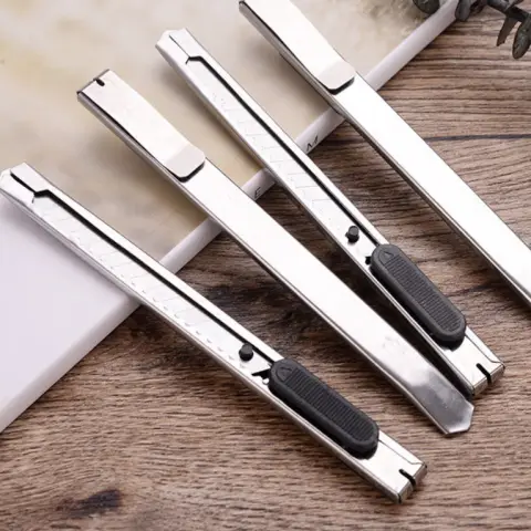 Stainless Steel Utility Knife Student Stationery Hand Tool