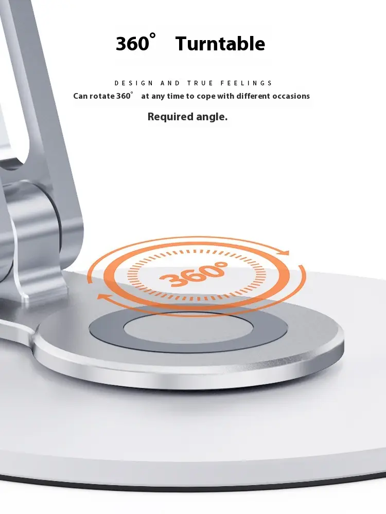 Compact And Portable 360-degree Rotating Mobile Phone Tablet Stand