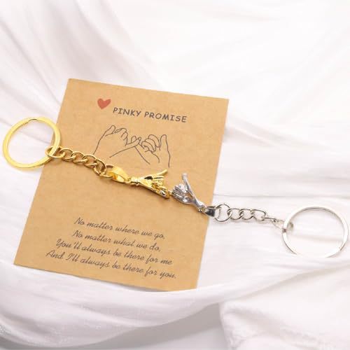 Valentines Day Gift Keychain Hand-in-hand Pendant Keychain