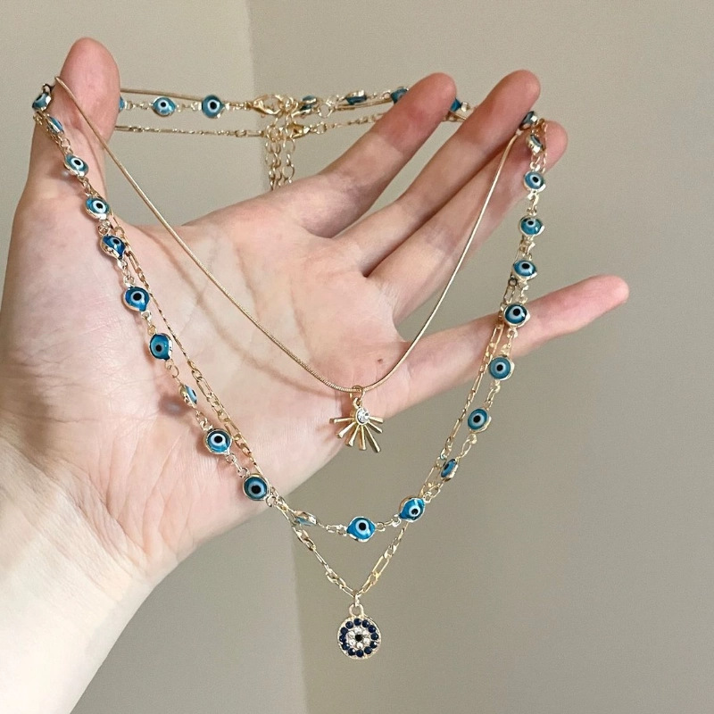Alloy Pendant Necklace Set, picture 3 of 4