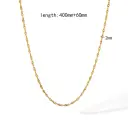 Personalized DIY Vacuum-Plated Stainless Steel Necklace view 9