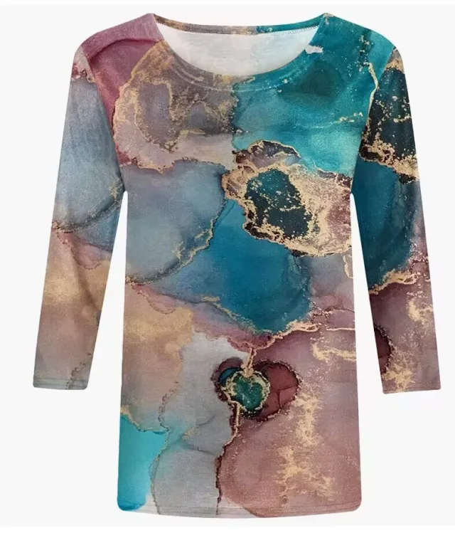 Women's Clothing European And American Milk Silk Round Neck Positioning Rl Cx 002 - Shop at LoveMi