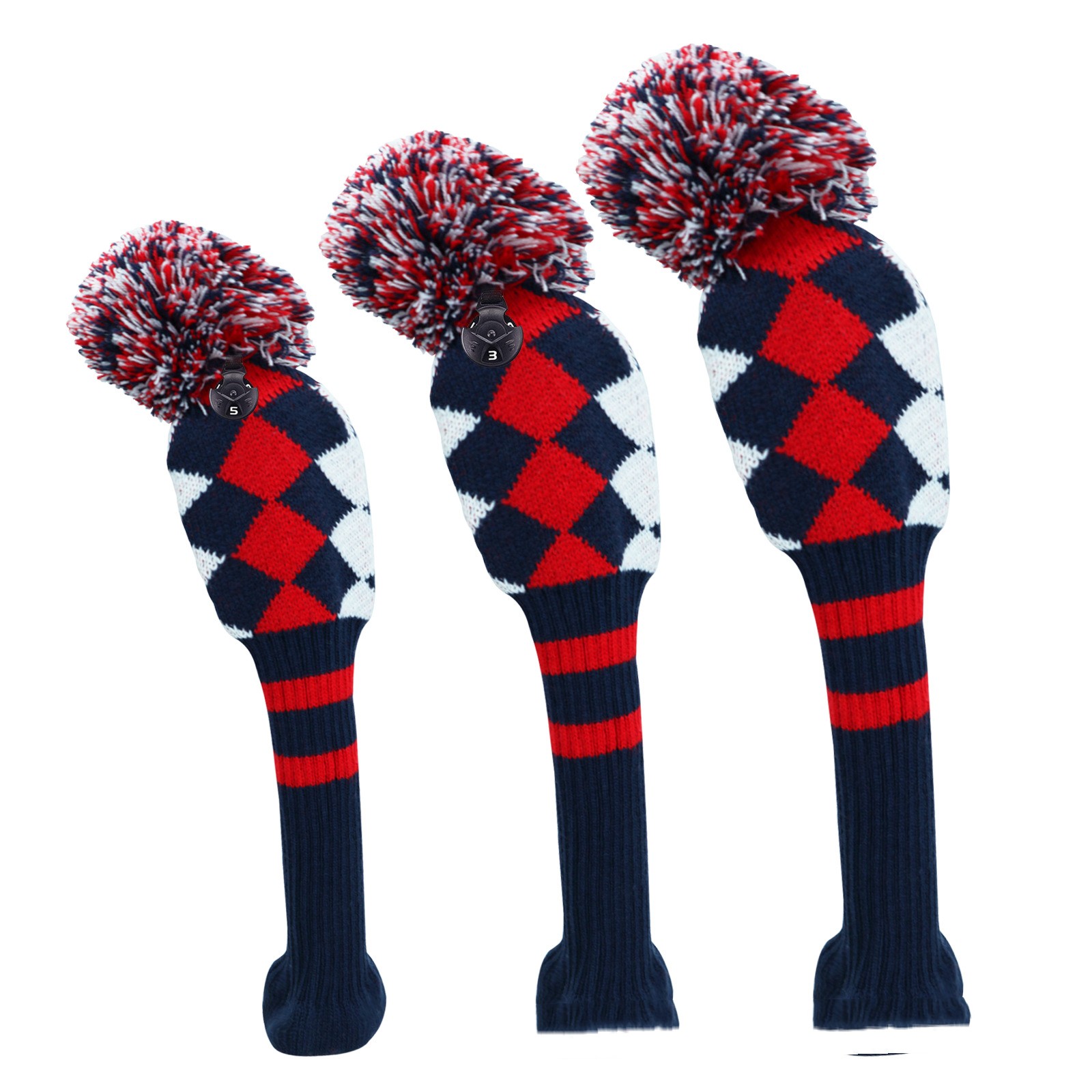 Golf Club Sleeve Knitted Wool