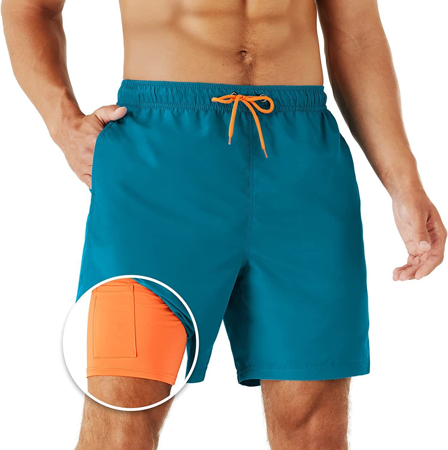 Anti-Embarrassment Quick-Dry Solid-Color Shorts 3