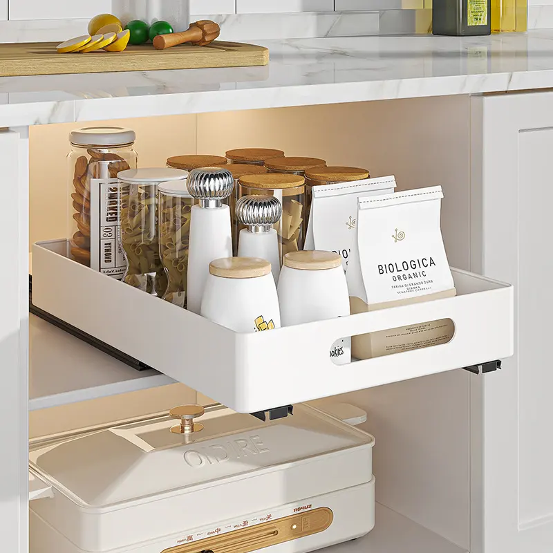 Kitchen Sink Pull-out Storage Rack