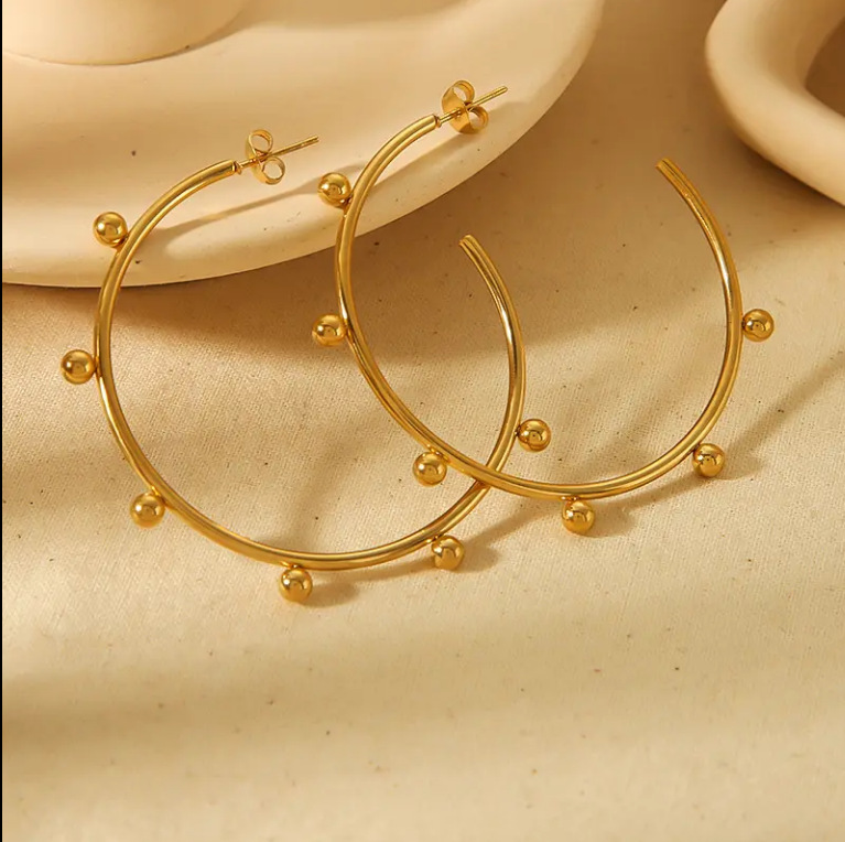 Stainless Steel Earrings Geometric Irregular