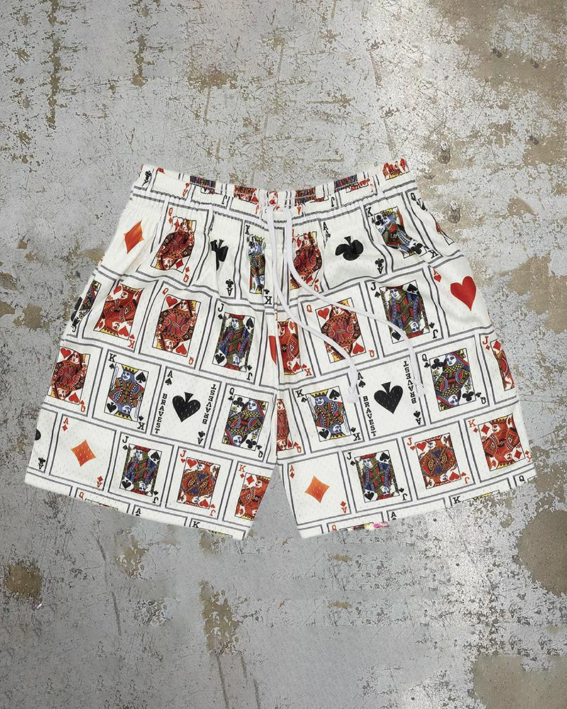 Beach Pants Quick-drying Digital Printing Loose Shorts