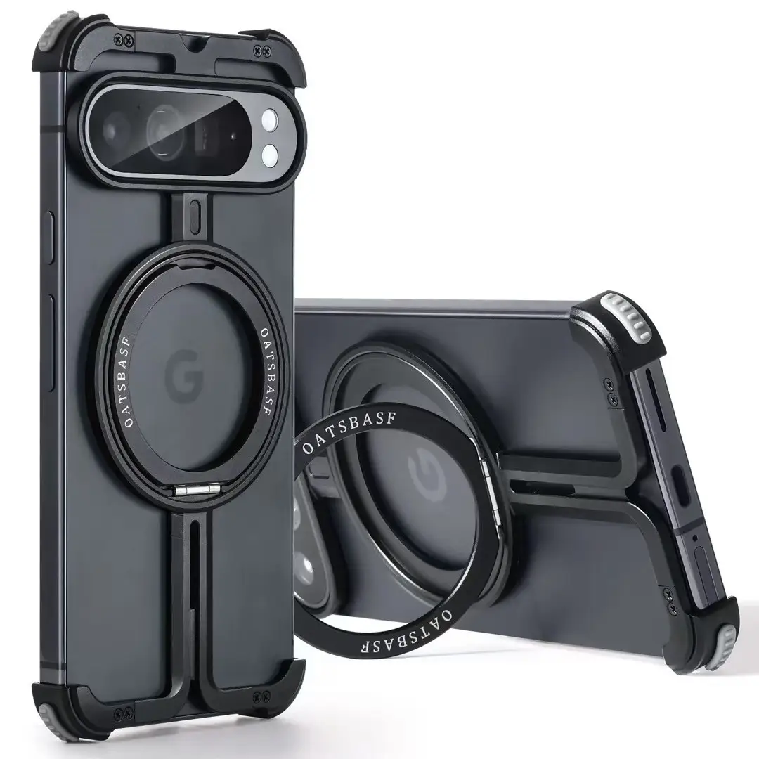 Phone Case Metal Magnetic Bracket Pixel9pro Fold Shell
