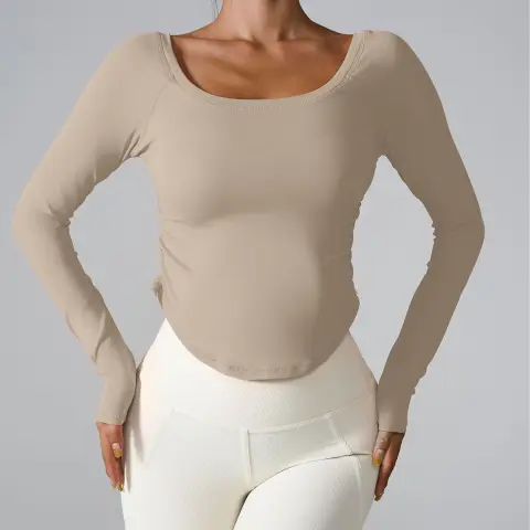 Sports Long Sleeve Skinny Yoga Clothes Women