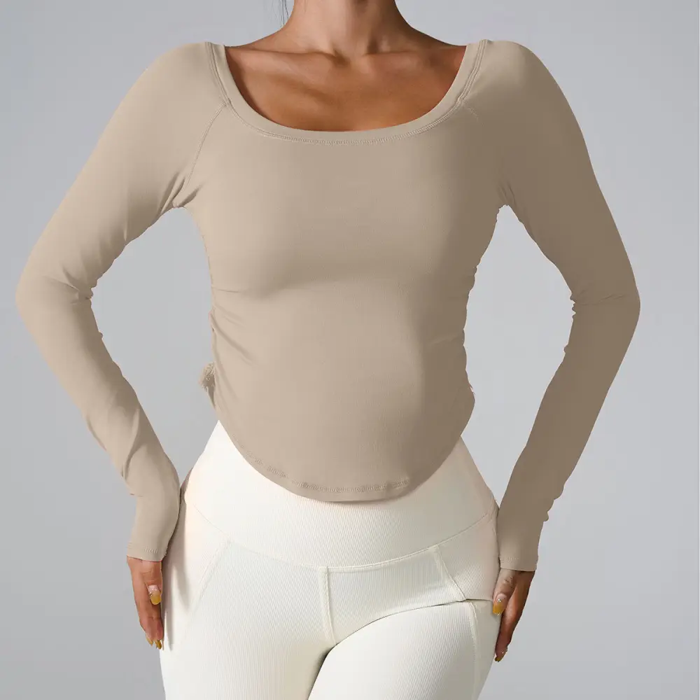 Sports Long Sleeve Skinny Yoga Clothes Women
