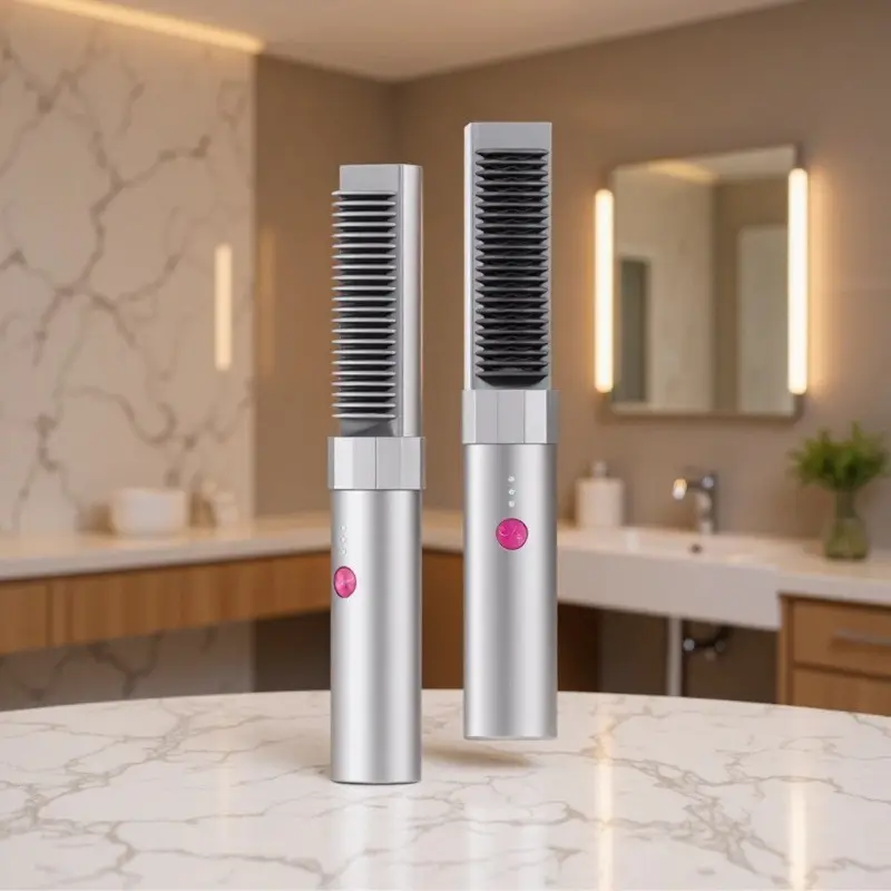 Wireless Hair Straightener With Negative Ions Non-damaging