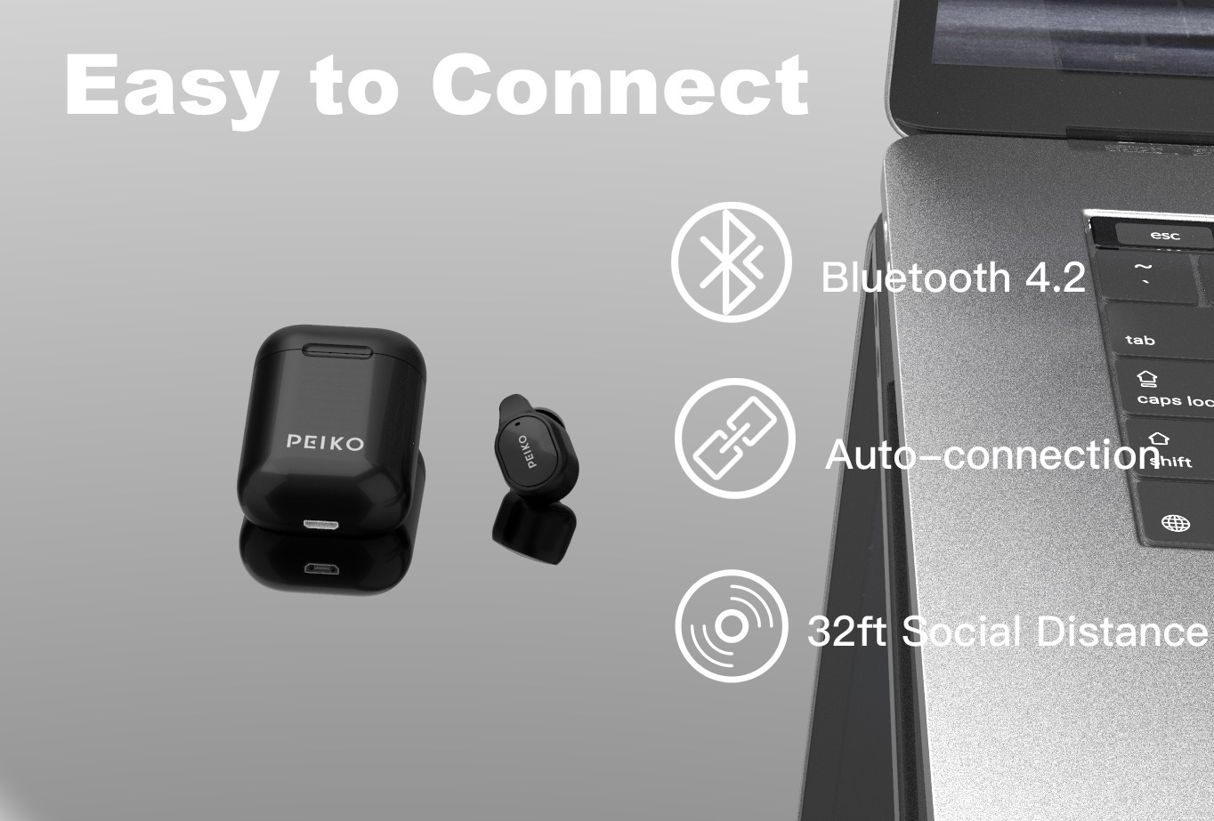 Smart Bluetooth Translation Headphones Instant Wireless Headset Language — foto 12