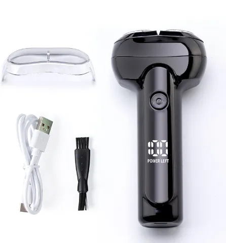 Multifunctional Electric Shaver Men's Portable Mini Compact Smart Gift For Boyfriend Black - Shop at LoveMi