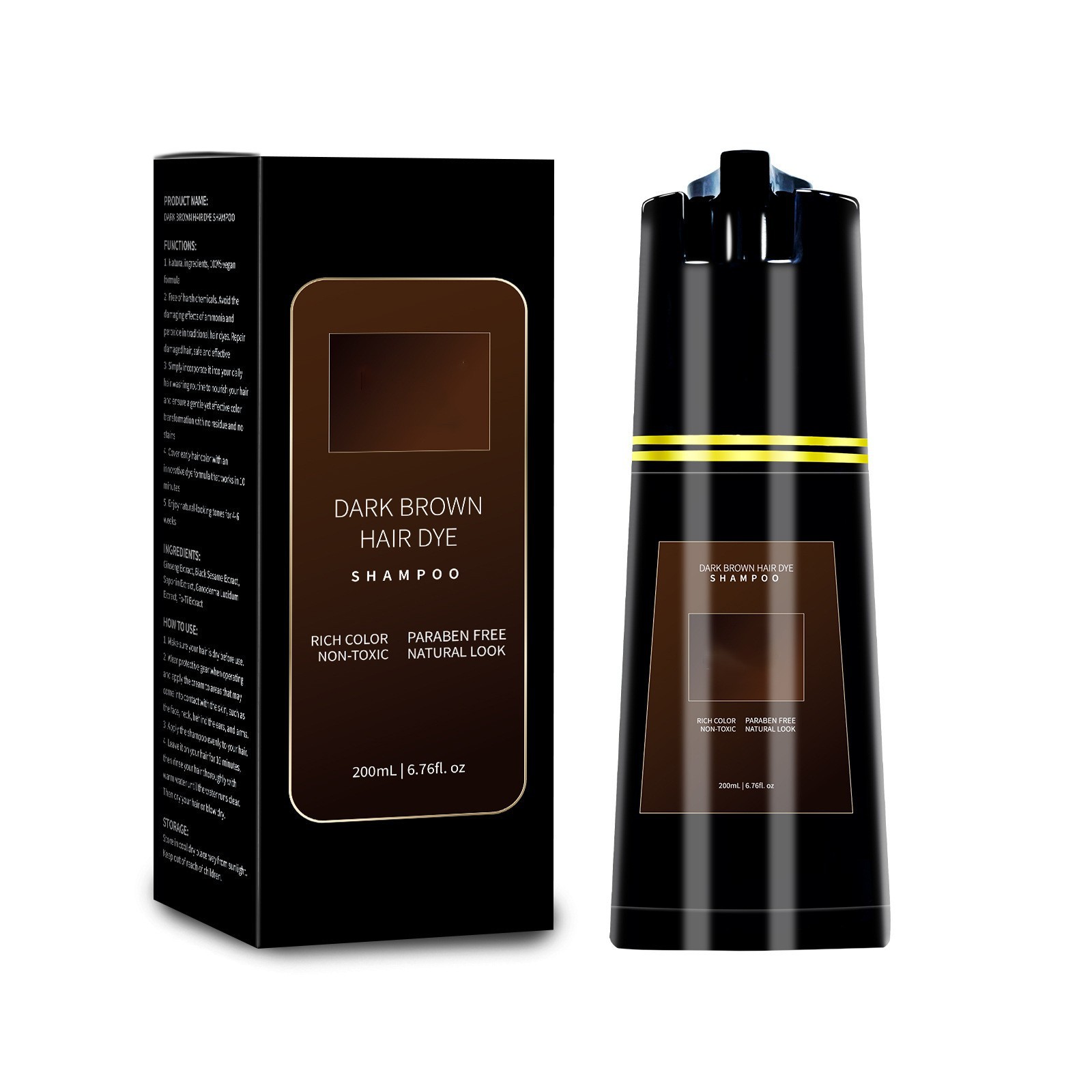 200ml Dark Brown