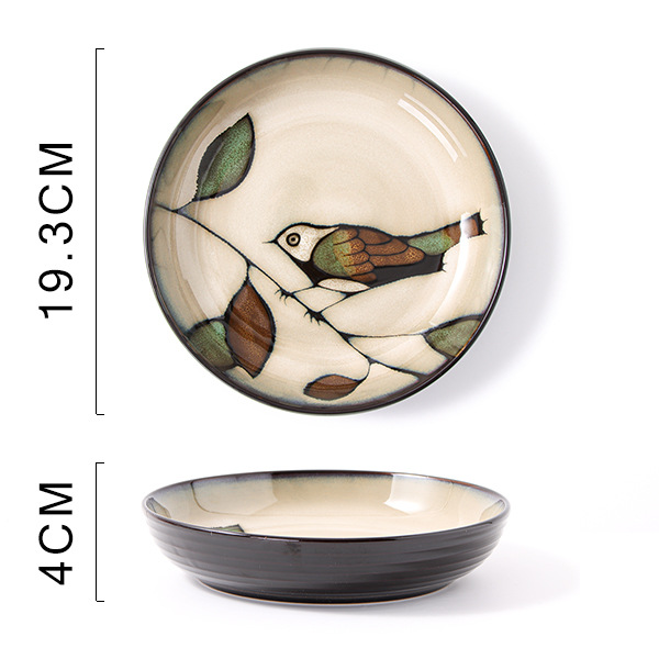 Spirit Bird Deep Plates