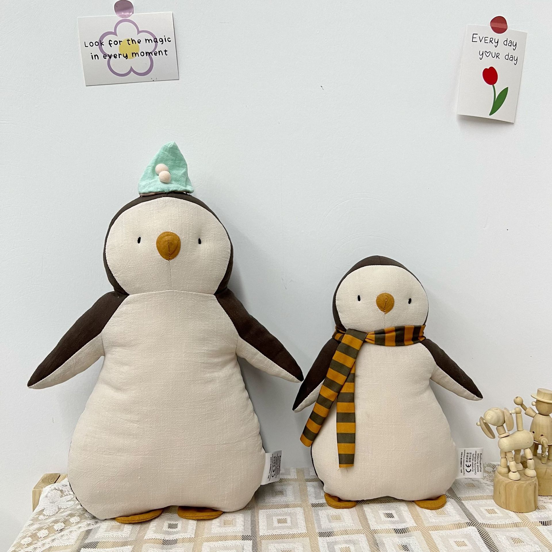 Title 8, Cute Pillow Baby Comfort Fabric Penguin Doll