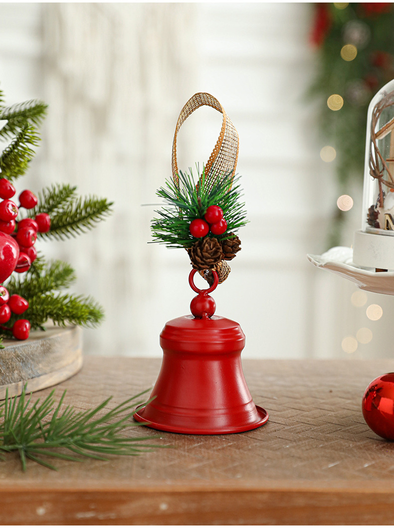New Metal Iron Art Jingling Bell Pendant Creative