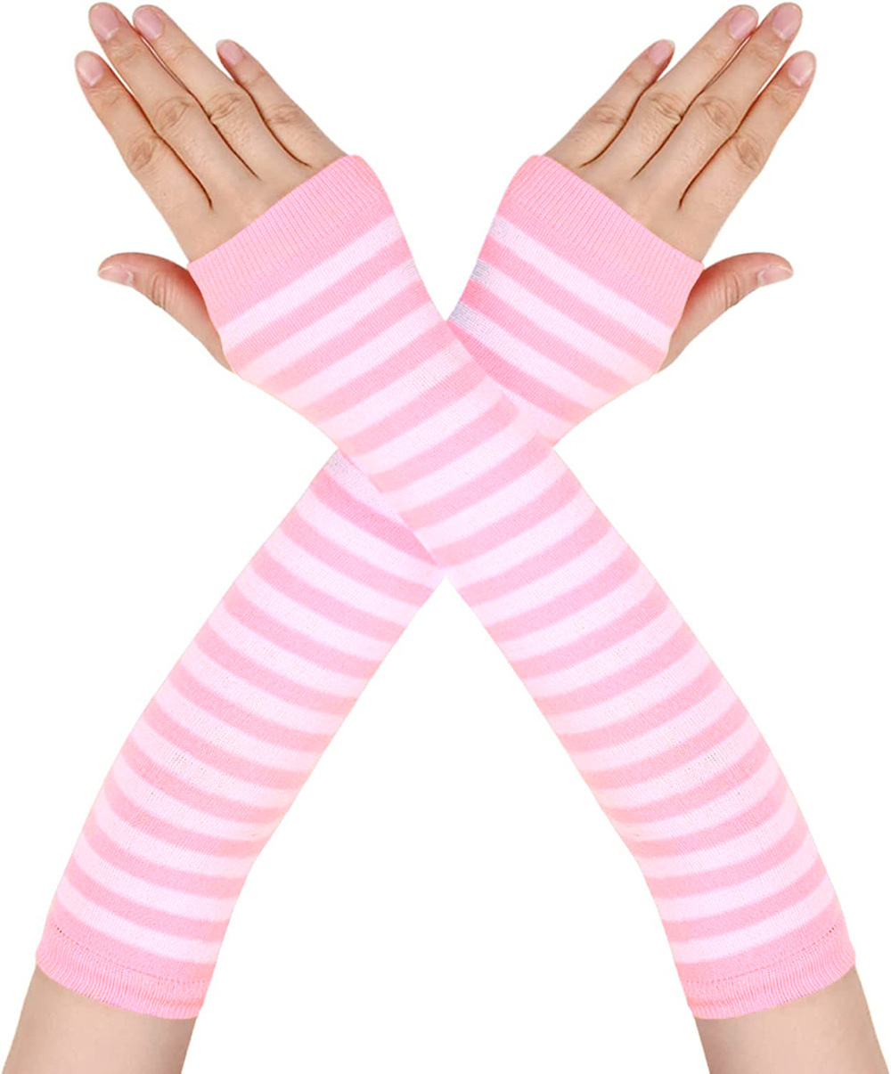 White Pink Stripes