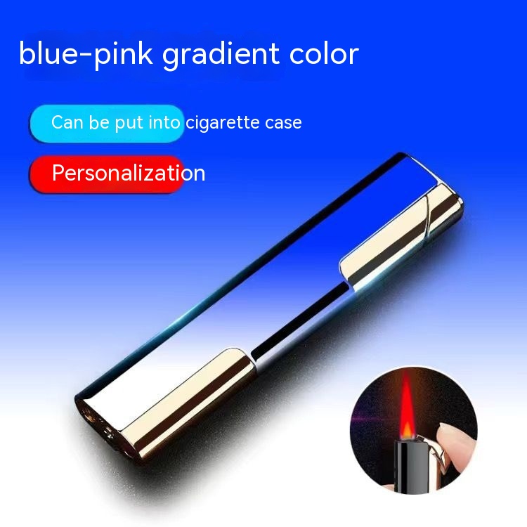 Lightweight Direct Punch Red Flame Lighter 10