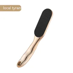 Exfoliating Calluses Nano Glass File Pedicure Tool - Tuhao Gold Long Handle File - View 1