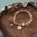 Popcorn Crystal Flowers Pink