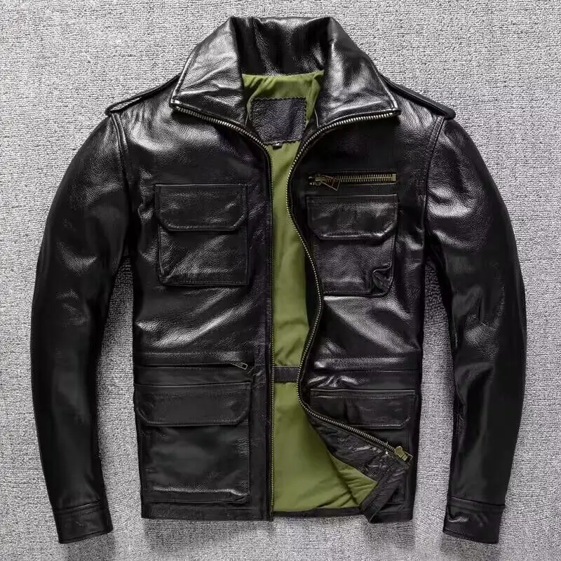 Pure Top Layer Soft Cowhide Real Leather