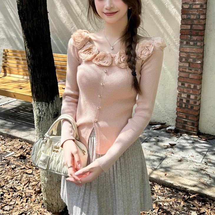 Spring Women's New Knitwear Casual Top