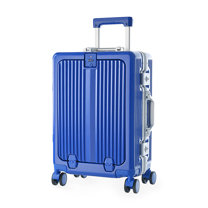 Solid-color Multi-functional Boarding Suitcasetravel Suitcase