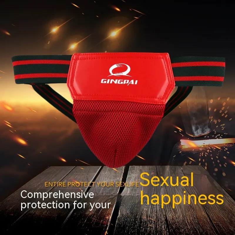 Boxing Sanda Crotch Women's Codpiece Goalkeeper Underwear