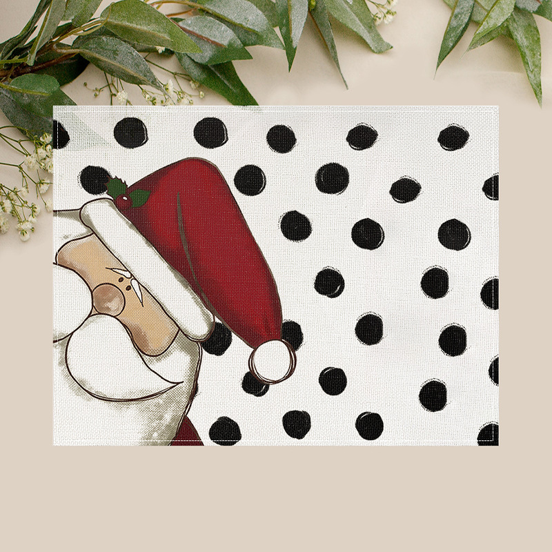 Christmas Printing Non-slip Placemat (ZS 281-42x32cm)