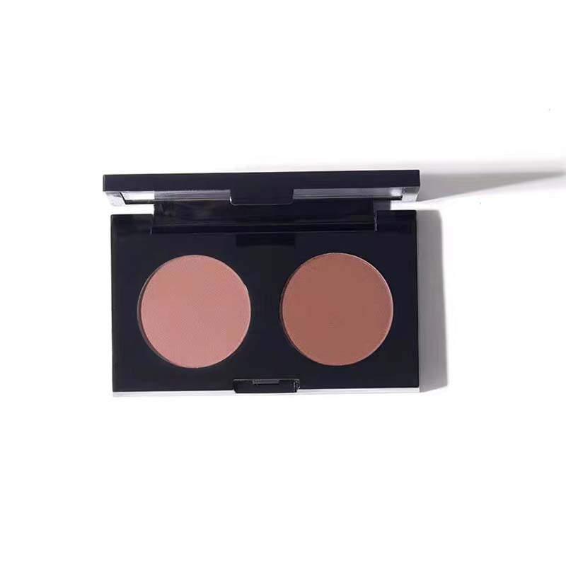Matte Low-saturation Portable Dual-color Eyeshadow Palette 3