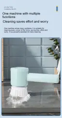 Handheld Multifunctional Electric Floor Cleaning Brush view 22
