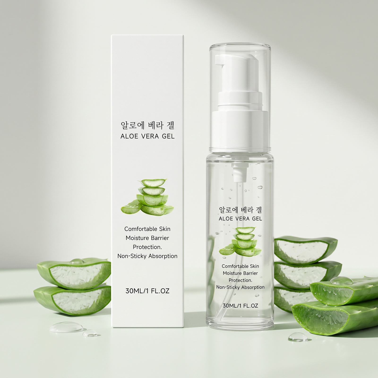 Aloe Vera Geleasy To Apply And Non-sticky