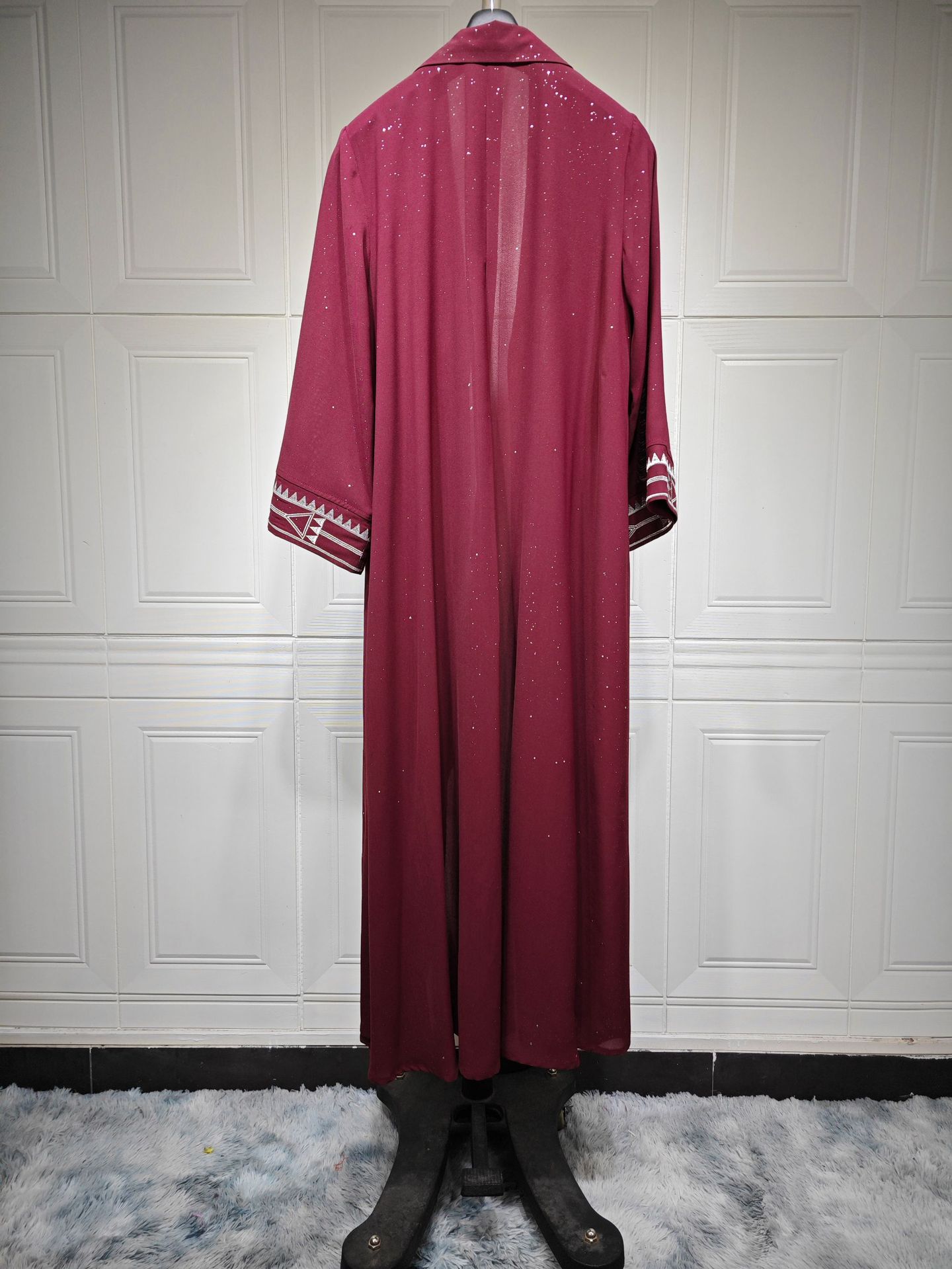 Title 31, Muslim Modest Womens Arab Abaya Cardigan Robe,...