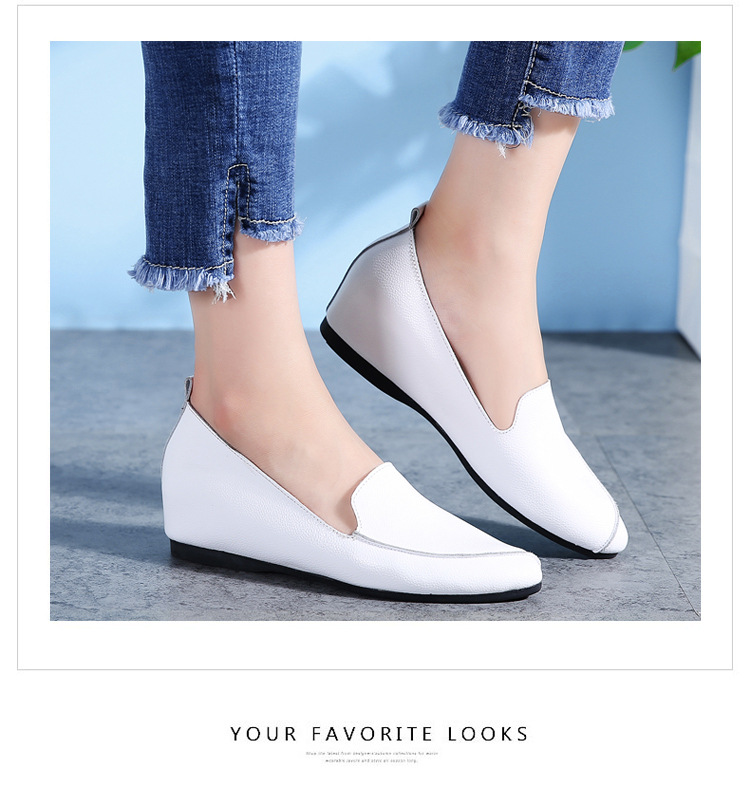 Title 2, New Korean Style Small Leather Shoes For Women...