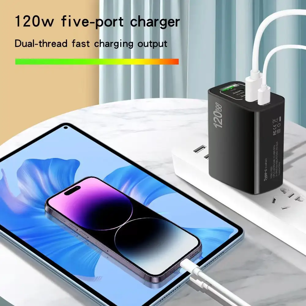 Mobile Phone Charger Multi-port Fast Charging Port