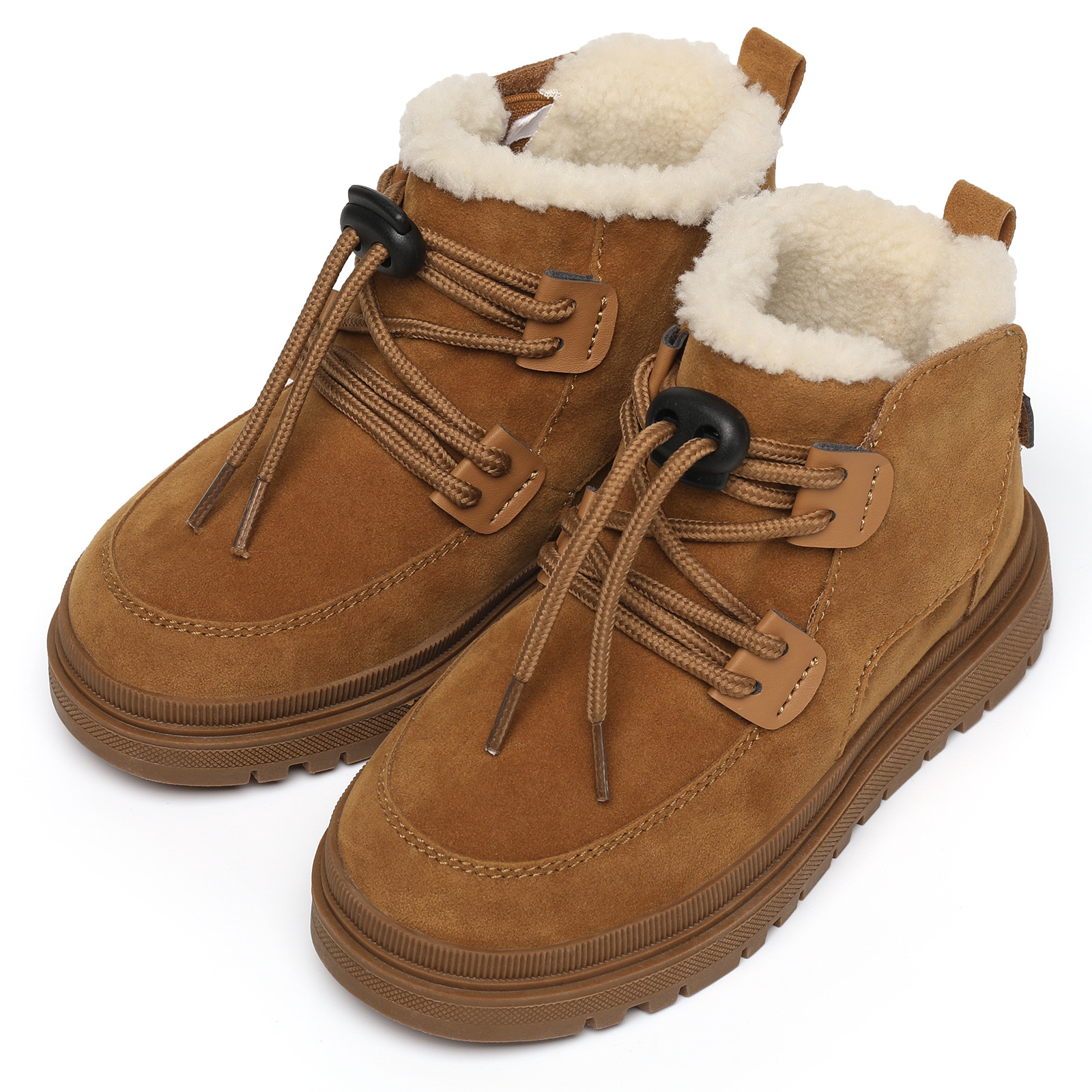 Title 10, Childrens Cotton Shoes Thickened Fleece-lined ...