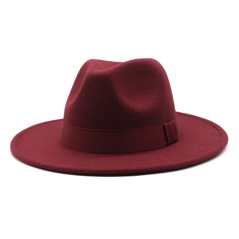 Title 3, Autumn And Winter Men And Women Big Brim Hat