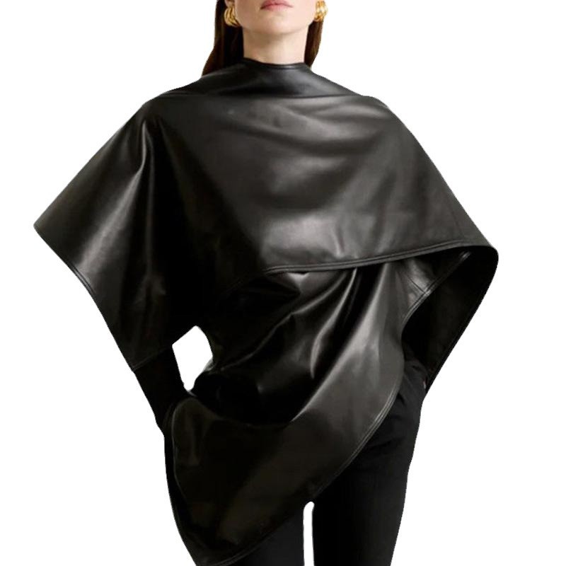 Temperament Trend Shawl Cape Coat Coat S - Shop at LoveMi