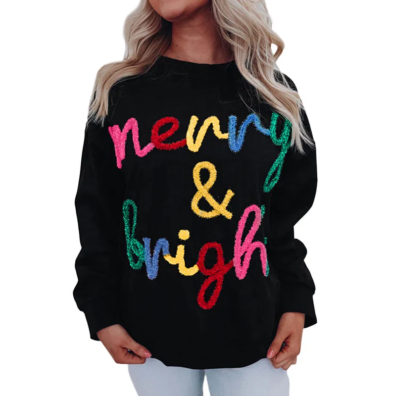 Casual All-match Embroidered Warm Sweater For Women - Lc2725247 P2