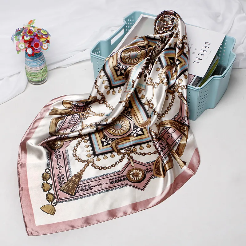 Printed Pattern Gift Box Shawl - D9018 Pink